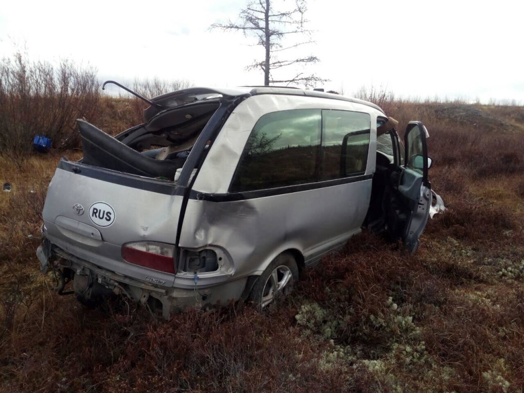 На Ямале машина на скорости сбила дорожного рабочего, а в Надымском районе авто слетело в кювет (ФОТО)