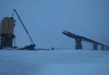 Дмитрий Артюхов опубликовал видео строительства моста через Пур (ВИДЕО)