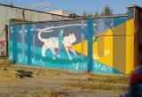 В Ноябрьске закрасили фестивальное граффити (ФОТО)