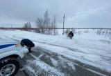 В Салехарде полицейские помогли застрявшему в снегу мужчине (ФОТО)
