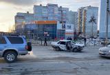 В Ноябрьске в лобовом столкновении сошлись ВАЗ-2115 и Volkswagen Touareg (ФОТО, ВИДЕО)