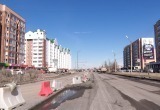 Первые дни ремонта дороги на проспекте Губкина в Новом Уренгое вызвали волнения у горожан (ФОТО)
