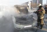 В промзоне Ноябрьска сгорел ВАЗ-21099