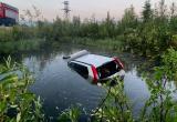 В Новом Уренгое пьяный водитель джипа убегал от ДПС и нырнул на машине в озеро (ФОТО)