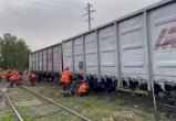 В Тюмени три вагона сошли с рельсов