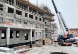 В Новом Уренгое строители возводят 4 и 5 этаж хирургического корпуса (ФОТО) 