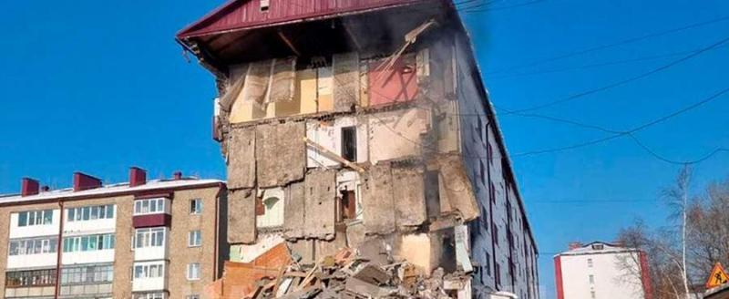  Девять человек погибли после взрыва в жилом доме в Тымовском на Сахалине (ВИДЕО)