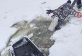 В Ноябрьске на озере Ханто мужчина провалился под лед (ФОТО)