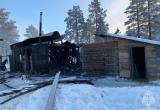 В Муравленко да раза за сутки горел один и тот же дачный дом (ФОТО) 