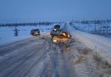 На трассе Коротчаево — Тазовский произошло лобовое столкновение двух автомобилей (ФОТО) 
