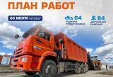 График уборки, дорожного ремонта и других работ в Новом Уренгое на 3 июля
