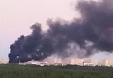 Пожар в строящемся здании в Новом Уренгое Пожар в строящемся здании в Новом Уренгое