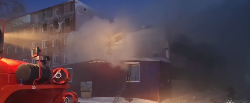 Скриншот из видео МЧС ЯНАО