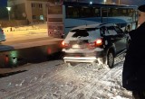Авария с участием автобуса Газпром
