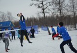 Региональный турнир по волейболу на снегу