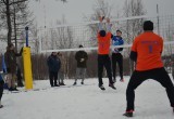 Региональный турнир по волейболу на снегу